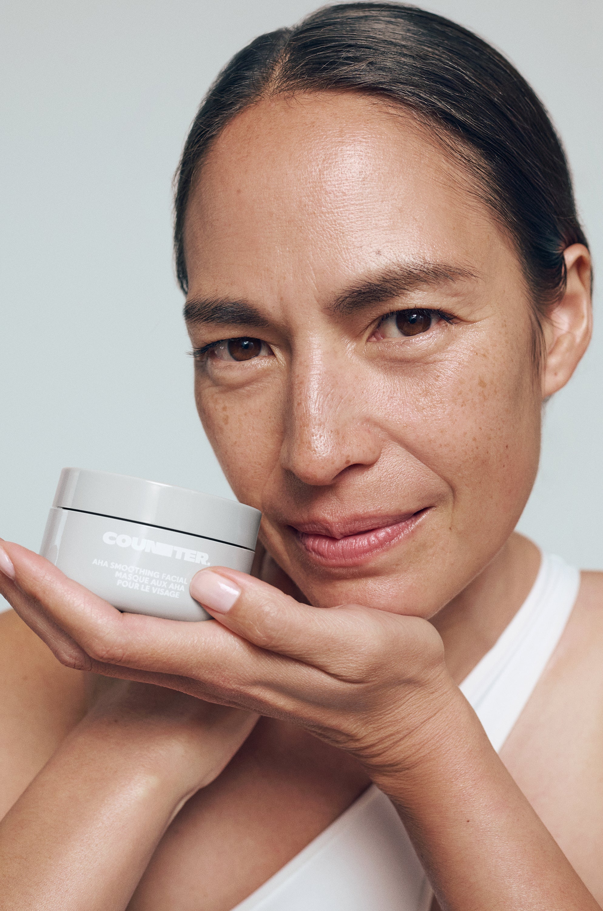 AHA Smoothing Facial Mask